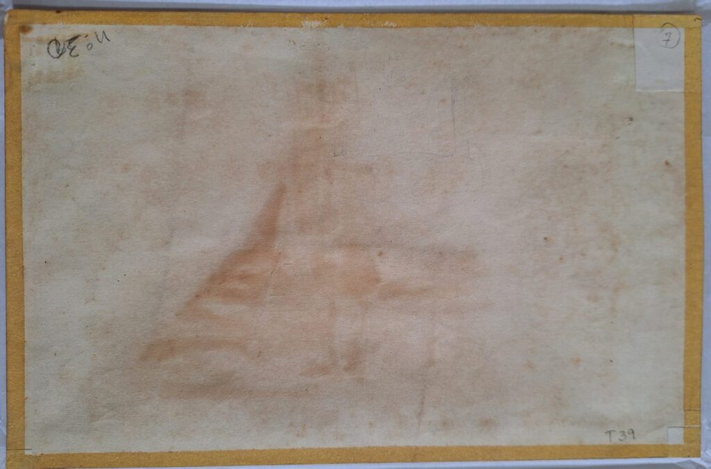 verso da obra